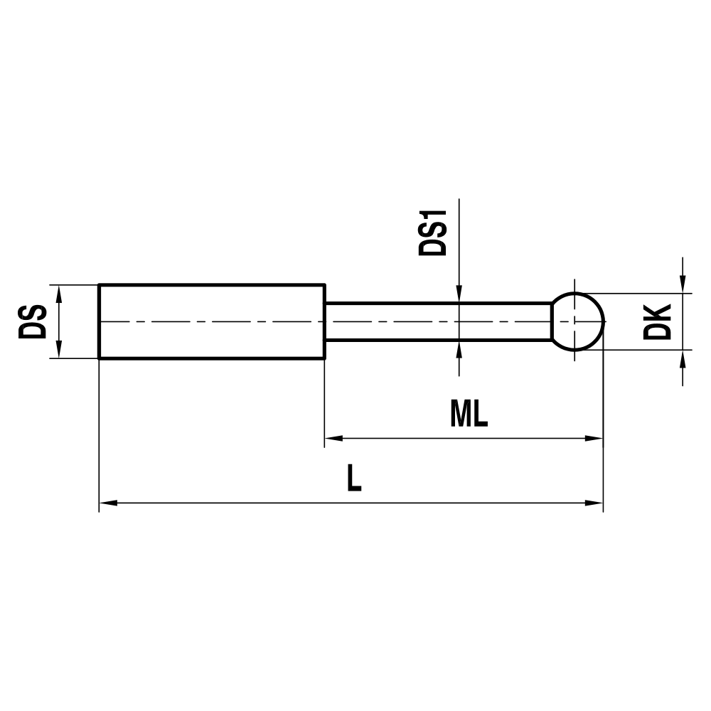 Drawing of product KT M5 100 04 040