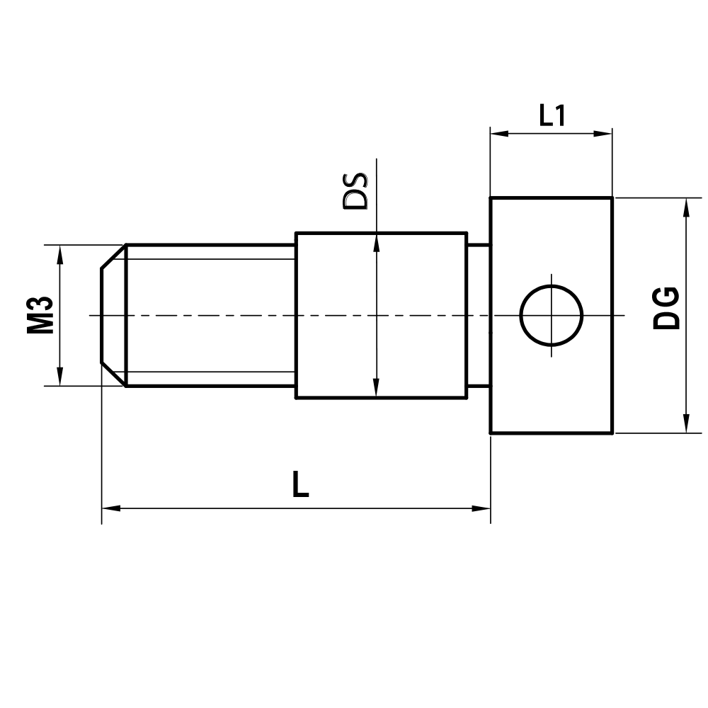 Drawing of product SI M3 000 05 008
