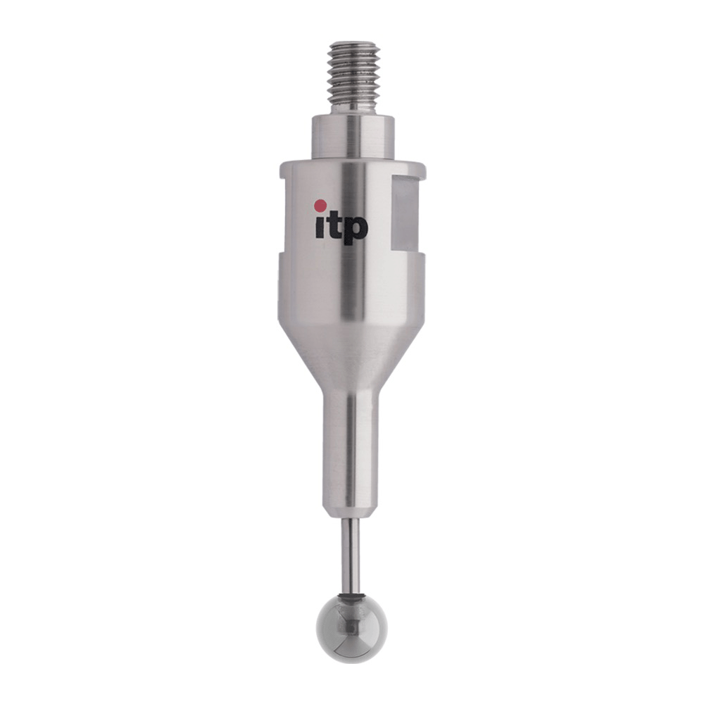 Straight Styli; base: stainless steel; stem: carbide; ball: carbide
