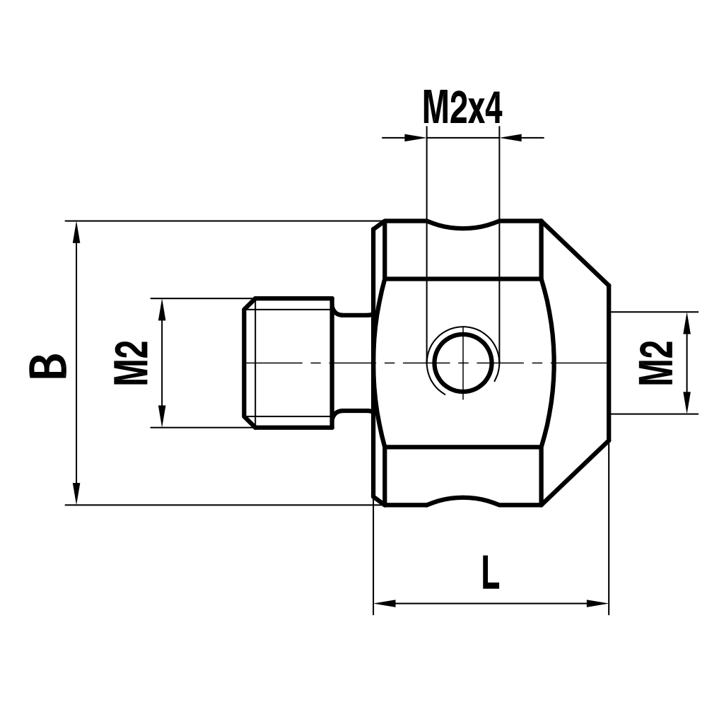 Drawing of product HI M2 000 10 009