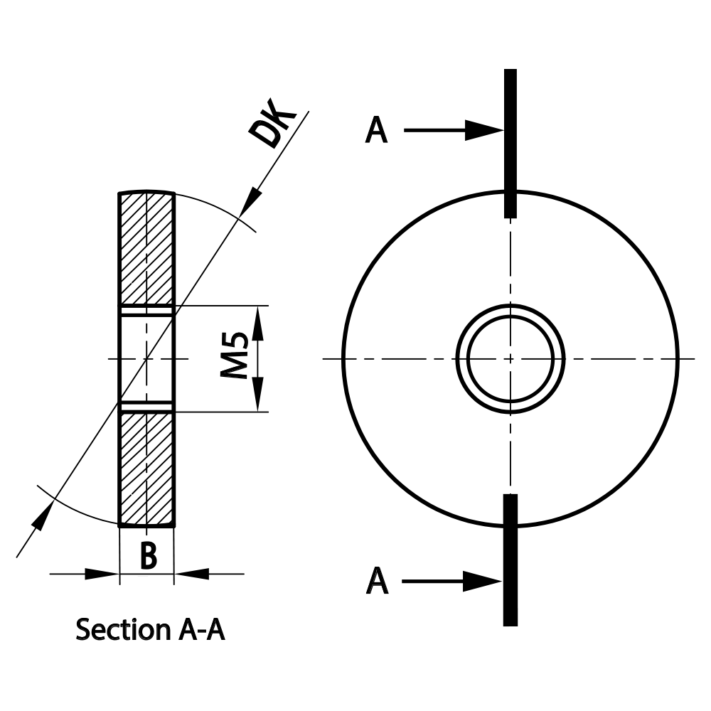Drawing of product KI M5 040 15 M50