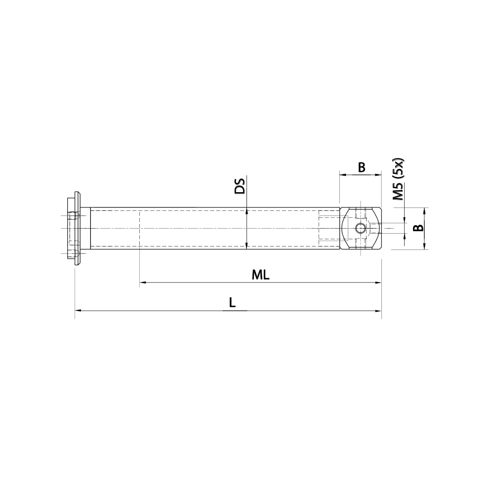 Drawing of product TV M5 011 15 100