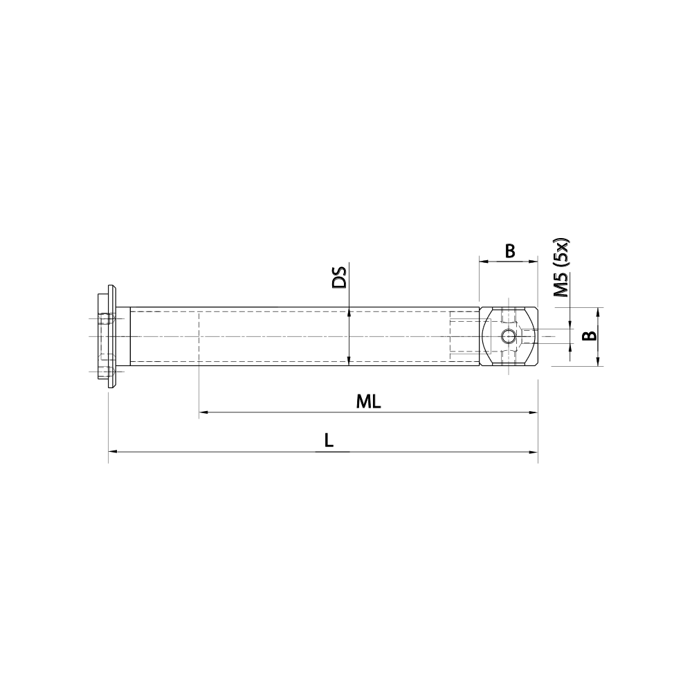 Drawing of product TV M5 018 15 060